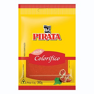 Colorifico Pirata Cartela 30Gr - Embalagem 30X30 GR - Preço Unitário R$1,11