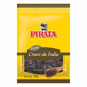 Cravo Da India Pirata Cartela 10Gr - Embalagem 30X10 GR - Preço Unitário R$3,55