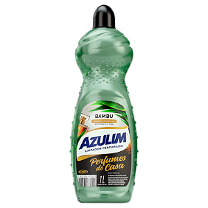 Limpador Azulim Perfumes De Casa Bambu 1 Litro - Embalagem 12X1 L - Preço Unitário R$5,35