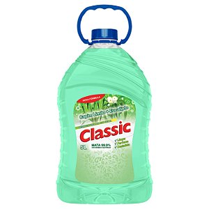 Desinfetante Institucional Classic Capim Limao E Eucalipto 5 Litros - Embalagem 1X5 LT