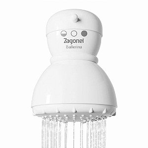 Chuveiro Ducha Zagonel Ballerina 127V - 3 Temperaturas - Embalagem 1X1 UN