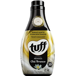 Amaciante De Roupas Concentrado Tuff Perfumes Inspirados Por Provanza Cha Branco 1,5 Litros - Embalagem 1X1,5 LT