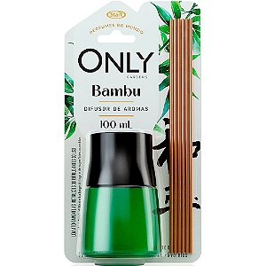 Aromatizante De Ambientes Difusor Only Bambu 100Ml - Embalagem 1X100 ML