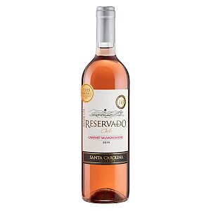 Vinho Chileno Santa Carolina Reservado Rose 750Ml - Embalagem 1X750 ML