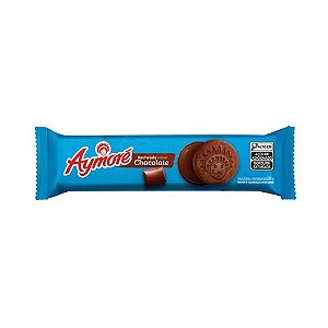 Biscoito Recheado Aymore Chocolate 86Gr - Embalagem 48X86 GR - Preço Unitário R$2,33