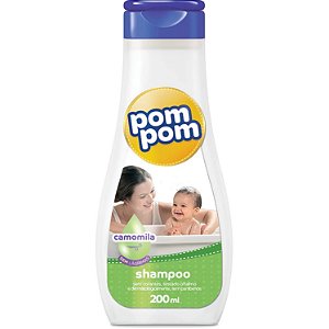 Shampoo Infantil Pom Pom Camomila 200Ml - Embalagem 1X200 ML