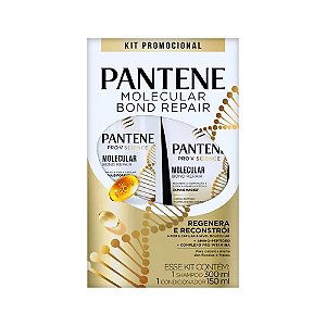 Kit Pantene Pro-V Shampoo 300Ml + Condicionador 150Ml Bond Repair - Embalagem 1X2 UN