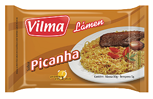 Macarrao Instantaneo Vilma Picanha 85Gr - Embalagem 50X85 GR - Preço Unitário R$1,46
