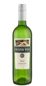 Vinho Country Wine Branco Seco 750Ml - Embalagem 6X750 ML - Preço Unitário R$14,06