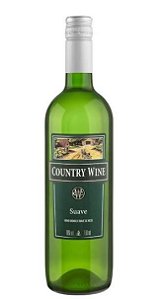 Vinho Country Wine Branco Suave 750Ml - Embalagem 6X750 ML - Preço Unitário R$14,06