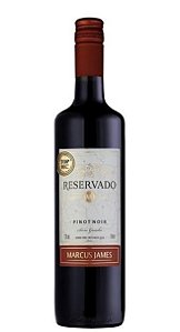 Vinho Marcus James Pinot Noir Tinto Meio Seco 750Ml - Embalagem 6X750 ML - Preço Unitário R$22,67