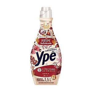 Amaciante Roupa Concentrado Ype Loccitane Au Bresil 1,5 Litros - Embalagem 9X1,5 LT - Preço Unitário R$21,01
