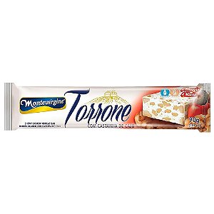 Torrone Montevérgine  Castanha De Caju 45Gr - Embalagem 12X45 GR - Preço Unitário R$2,50