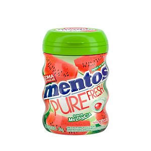 Goma De Mascar Mentos Garrafa Pure Fresh Melancia 56Gr - Embalagem 6X56 GR - Preço Unitário R$11,98