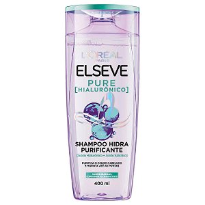Shampoo Elseve Pure Hialuronico 400Ml - Embalagem 1X400 ML
