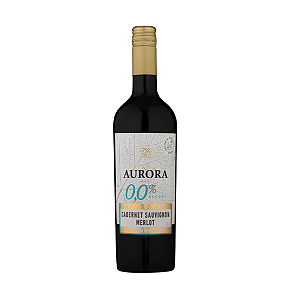 Vinho  Zero Alcool Aurora Cabernet Sauvignon E Merlot - 750Ml - Embalagem 1X750 ML