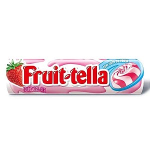Drops Fruittella Swirl Morango Display Com 15 - Embalagem 15X1 UN - Preço Unitário R$2,78