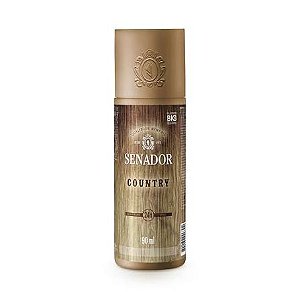 Desodorante Spray Senador County 90Ml - Embalagem 12X90 ML - Preço Unitário R$5,35