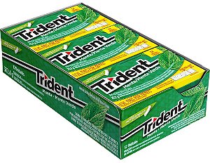 Goma De Mascar Trident Menta 25,2Gr - Embalagem 12X1 UN - Preço Unitário R$6,64