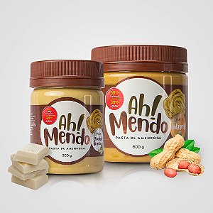 Combo Duplas - Pasta Amendoim Integral 600g + Pasta Amendoim Chocolate Branco 300g
