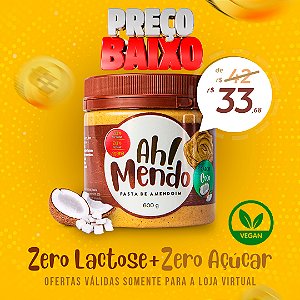 Pasta de Amendoim Coco 600g - AhMendo