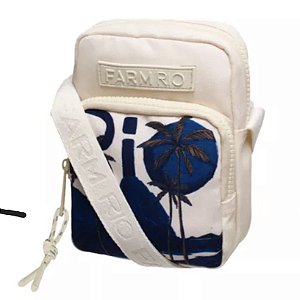 BOLSA FARM DA GEMA RIO OFF WHITE - ML24