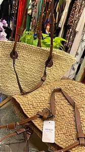 BOLSA PALHA DUAS ALÇAS VERÃO - ML24