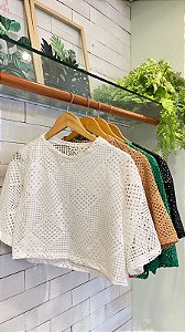 BLUSA VERÃO BIA C/ TRANSPARENCIA - ML25-