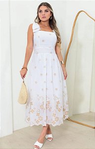 Vestido Iris lese alça amarração - ML24