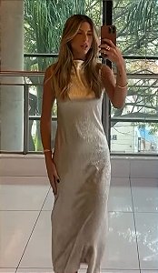 Vestido midi regata texturizado infinite -ML24