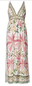 Vestido longo babado sonho de coqueiro FARM - ML24