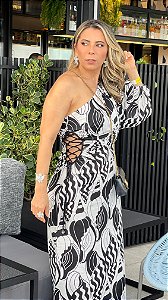 Vestido cropped concha do mar - FARM ML24