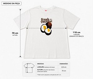T-SHIRT ALGODÃO COCO- ML26