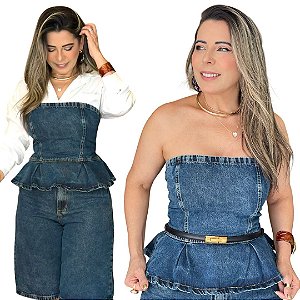 TOP JEANS PEPLUM- ML26