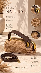 BOLSA PALHA NATURAL- ML26