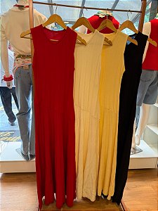 VESTIDO trico longo ML26