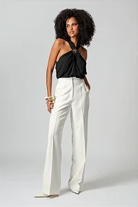 Blusa Com Passante Dourado