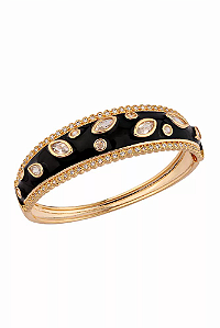 Bracelete Resina com Cravação Inglesa