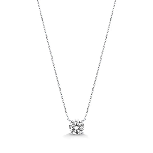 Colar Solitário Moissanita 2.0CT Prata 925
