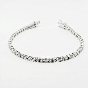 Pulseira Riviera Moissanita Prata 925