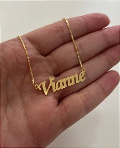 Colar Personalizado Corrente Veneziana