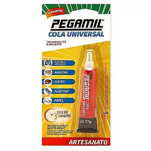 Cola Universal para artesanato - Pegamil 17g
