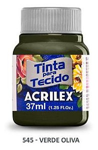 Tinta Para Tecido - Verde Oliva nº 545