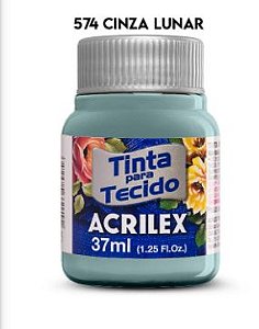 Tinta Para Tecido - Cinza Lunar nº 574
