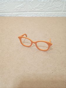 KIT C/3 UN OCULOS DE ACRÍLICO LARANJA