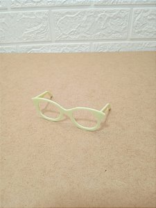 KIT C/3 UN OCULOS DE ACRÍLICO AMARELO CLARO