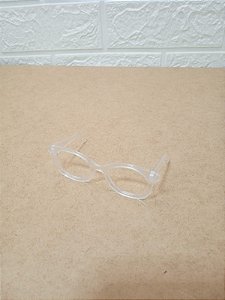 KIT C/3 UN OCULOS DE ACRÍLICO TRANSPARENTE