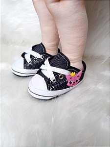 TÊNIS JEANS GATINHO ROSA