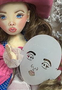 ESTENCIL BONECA ZOE