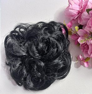 Cabelo Sintético Xuxinha - Preto